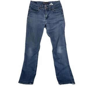 Levi's Mid Rise Skinny Jeans Women's 4 Blue Flap Pockets Rodeo Western